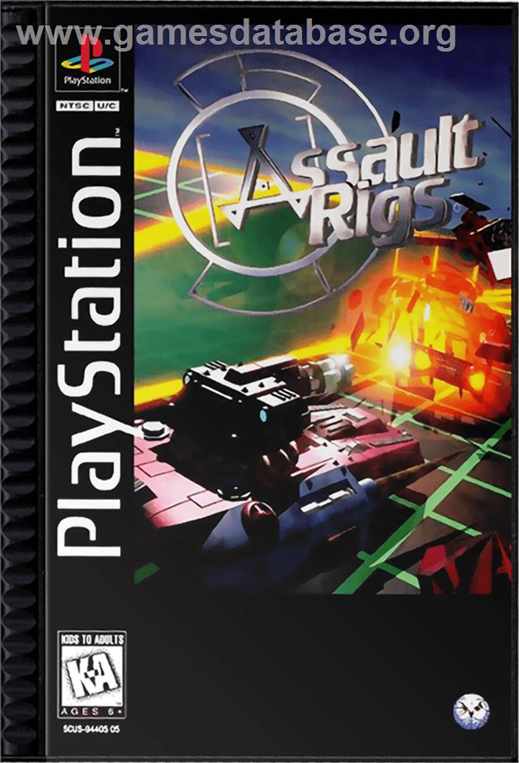 Assault Rigs - Sony Playstation - Artwork - Box