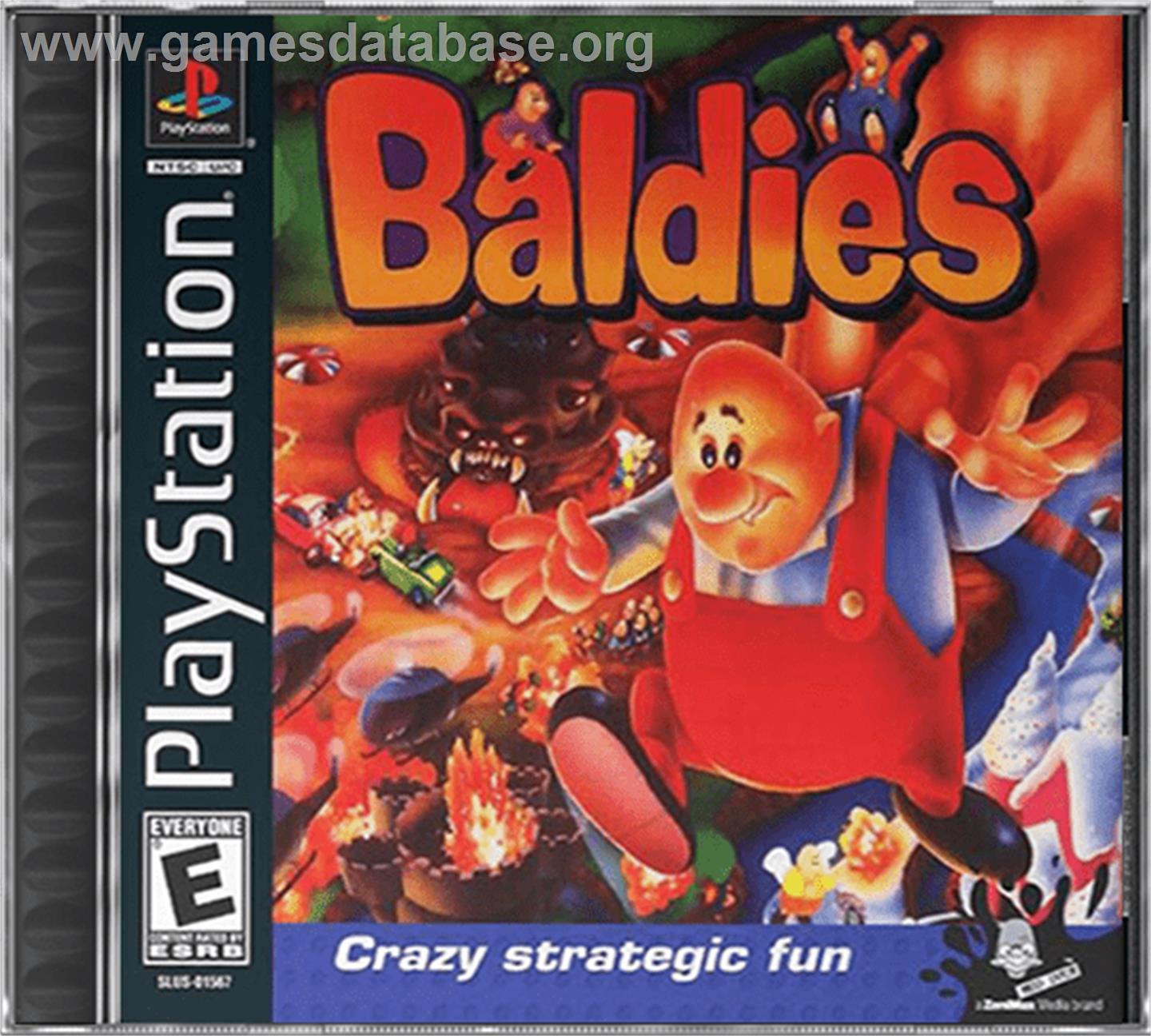 Baldies - Sony Playstation - Artwork - Box