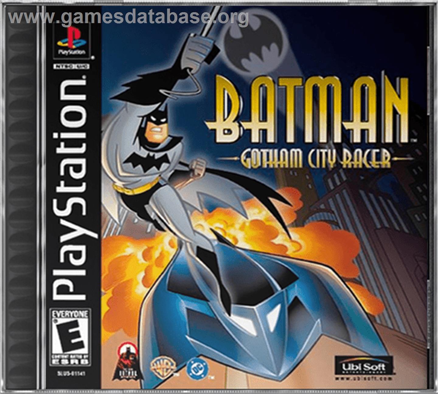Batman: Gotham City Racer - Sony Playstation - Artwork - Box