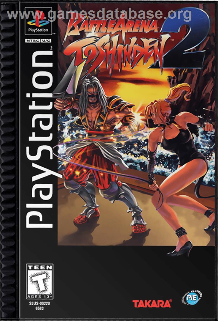 Battle Arena Toshinden 2 - Sony Playstation - Artwork - Box