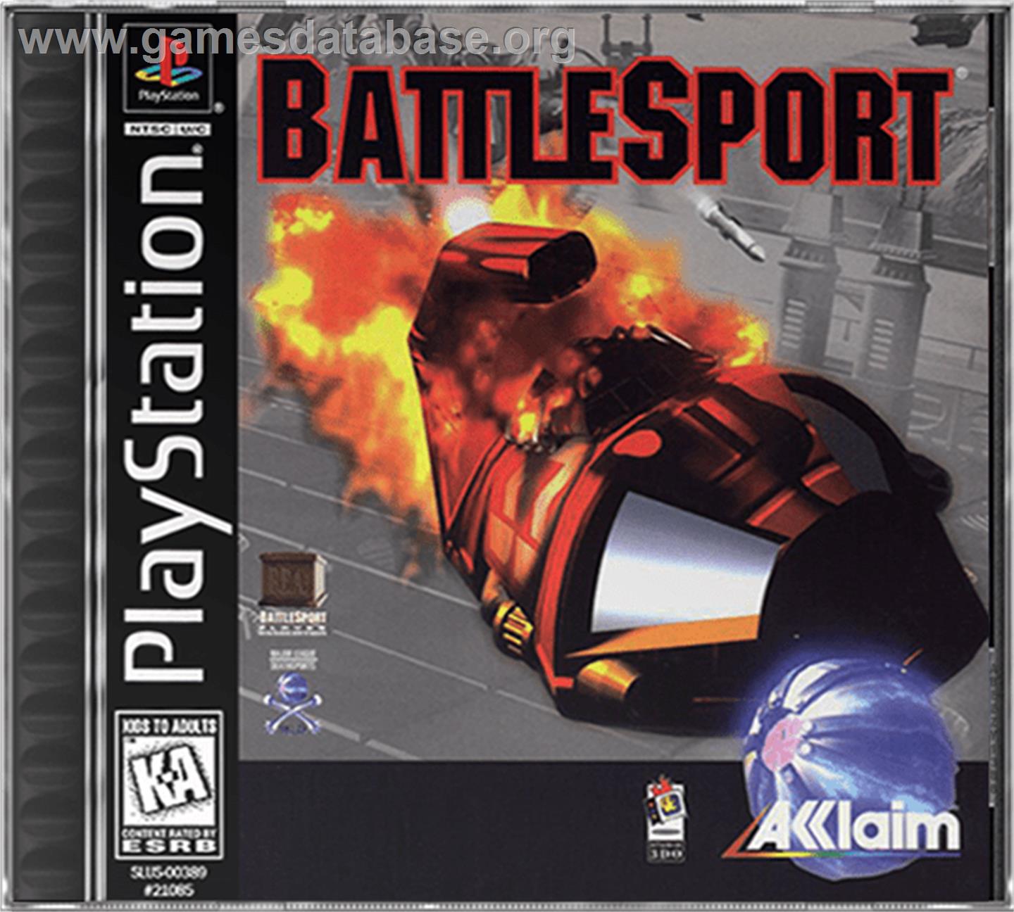Battlesport - Sony Playstation - Artwork - Box
