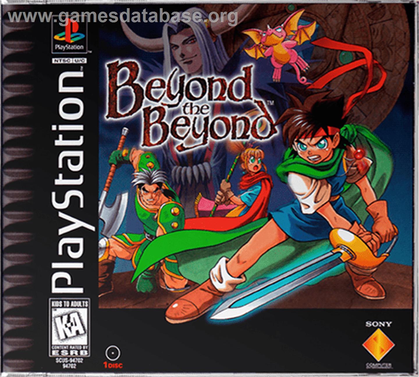 Beyond the Beyond - Sony Playstation - Artwork - Box