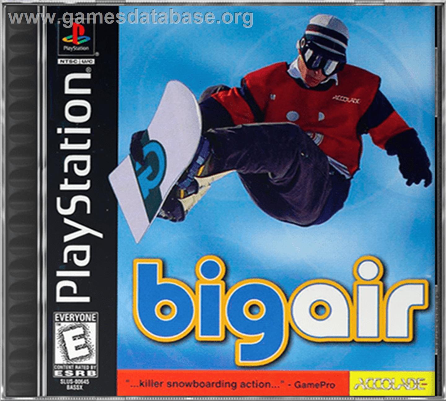 Big Air - Sony Playstation - Artwork - Box