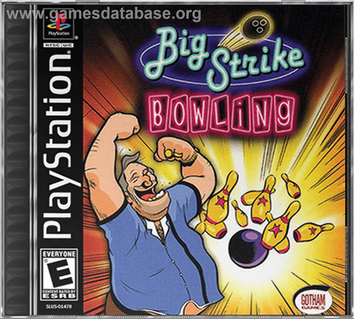 Big Strike Bowling - Sony Playstation - Artwork - Box