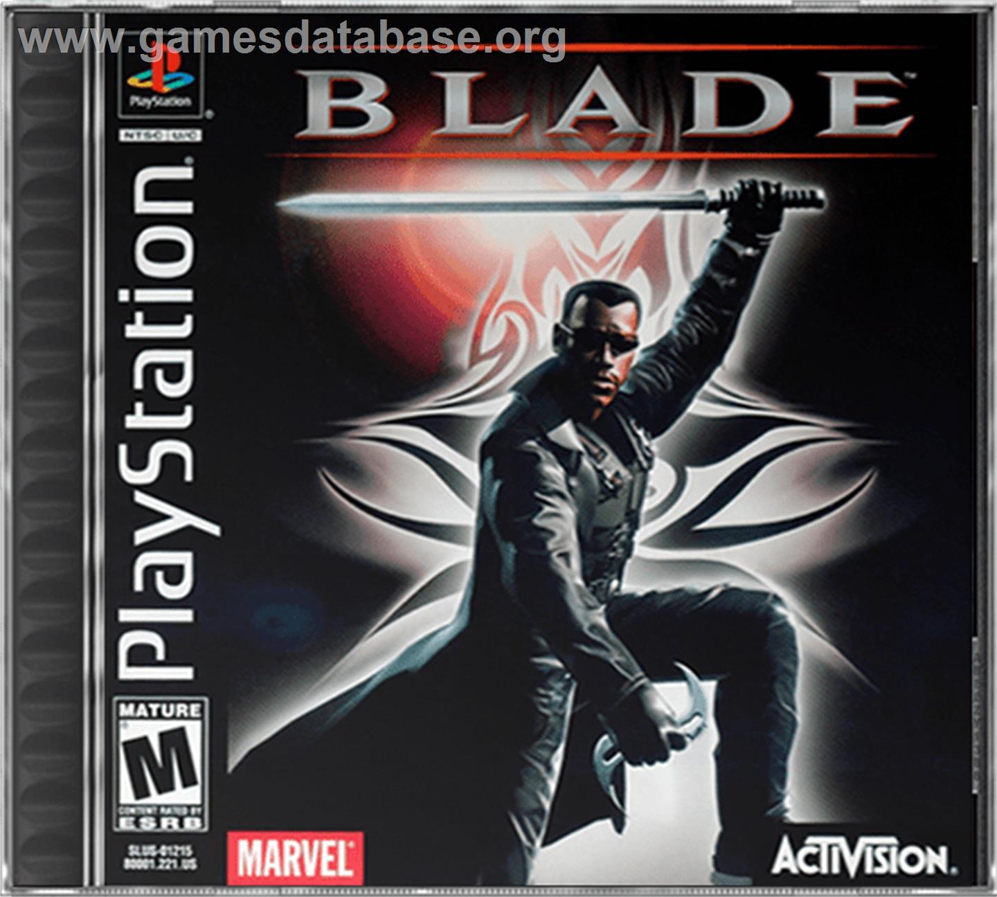 Blade - Sony Playstation - Artwork - Box