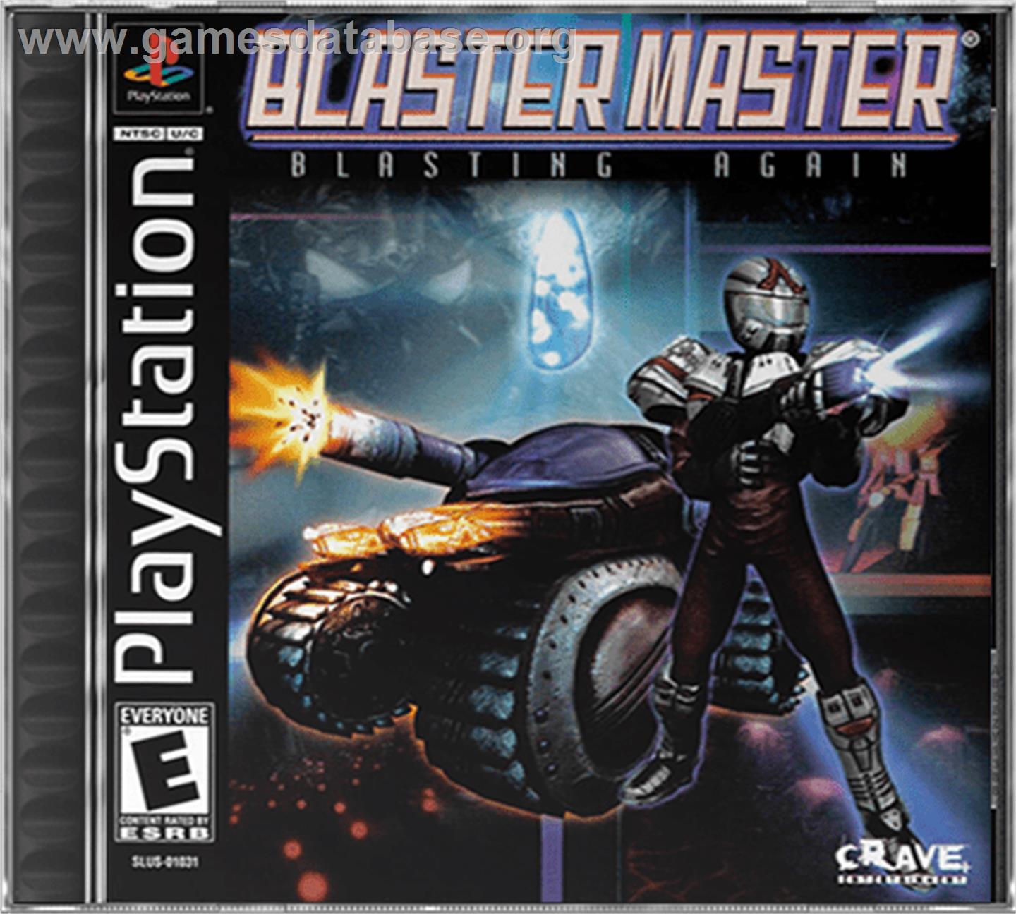 Blaster Master: Blasting Again - Sony Playstation - Artwork - Box