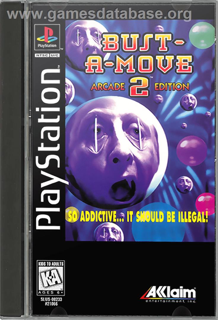 Bust-A-Move 2: Arcade Edition - Sony Playstation - Artwork - Box