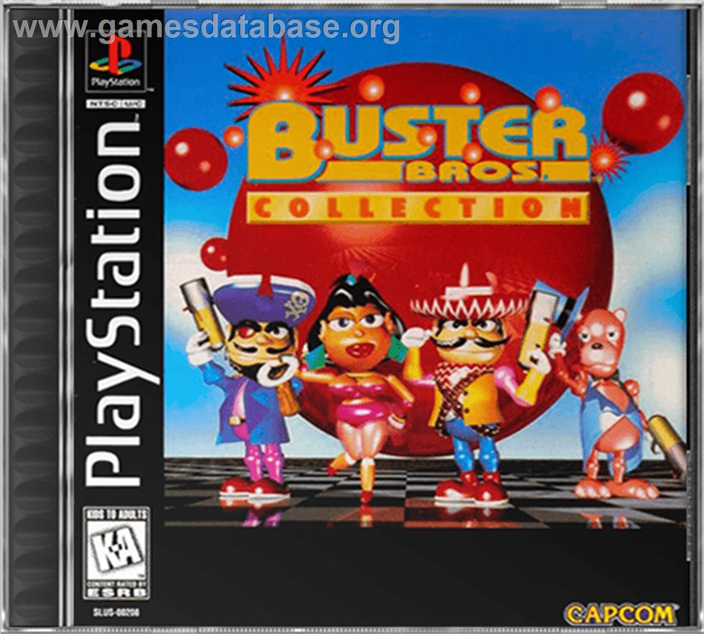 Buster Bros. Collection - Sony Playstation - Artwork - Box