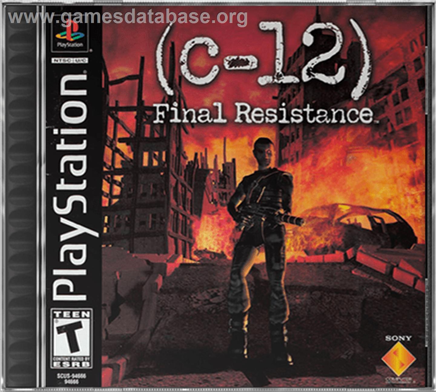 C-12: Final Resistance - Sony Playstation - Artwork - Box