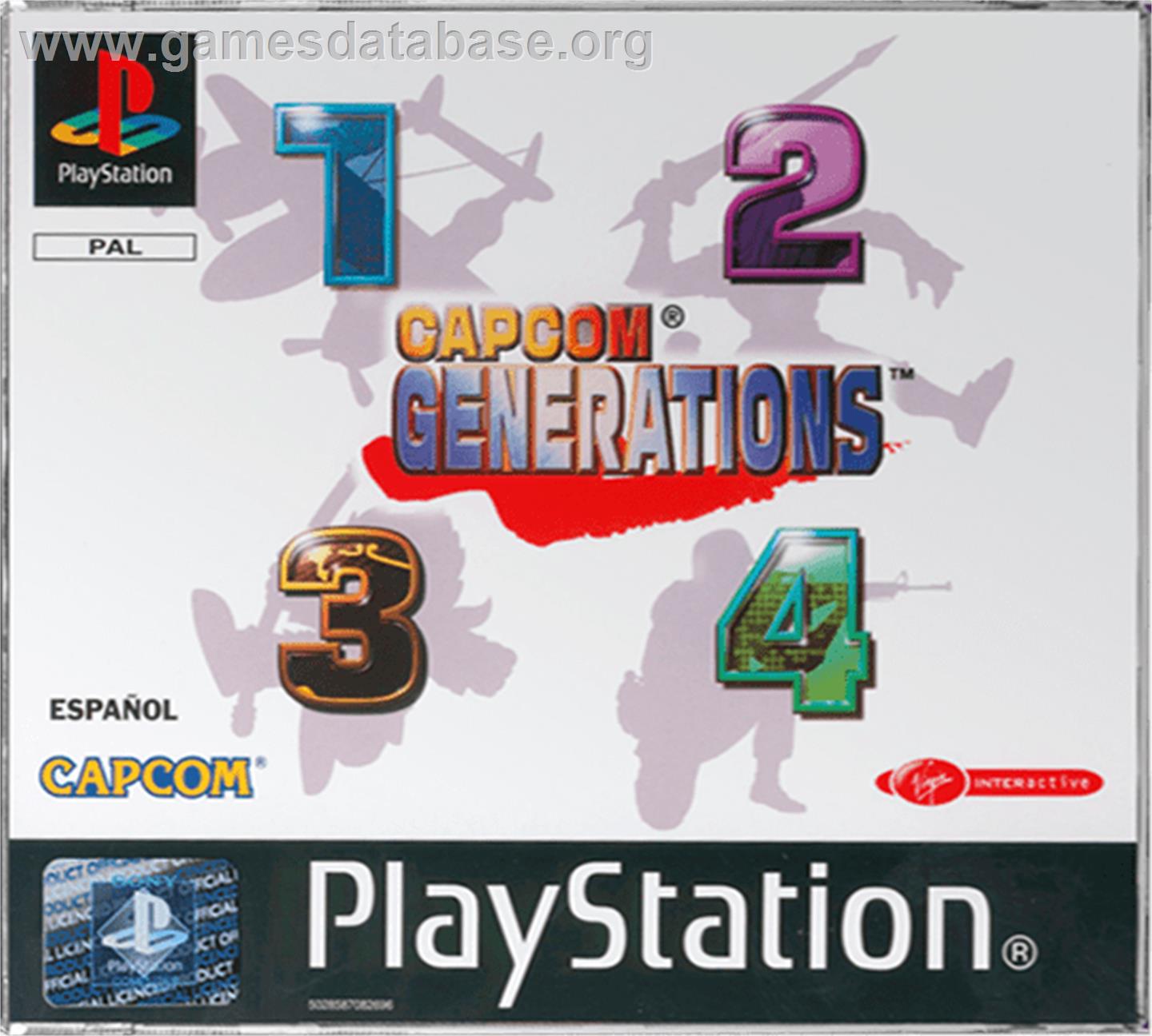 Capcom Generations - Sony Playstation - Artwork - Box