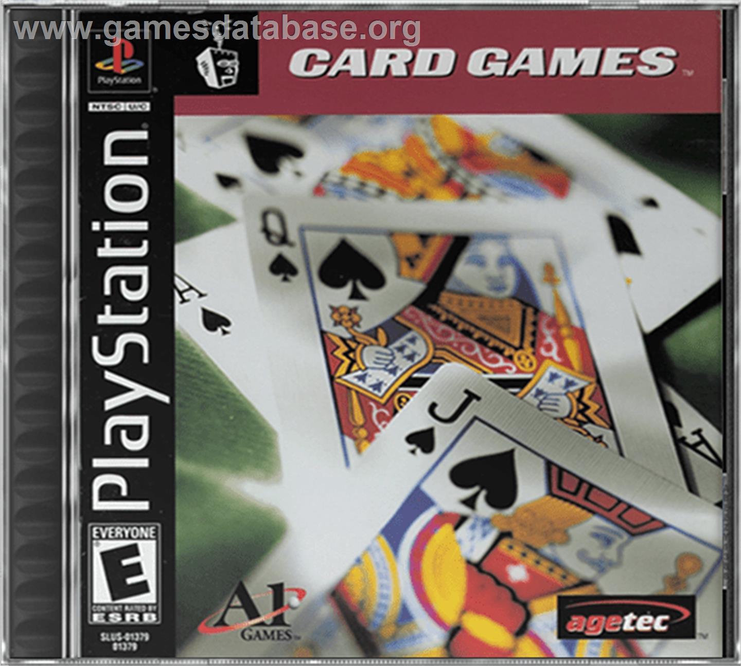 Card Games - Sony Playstation - Artwork - Box