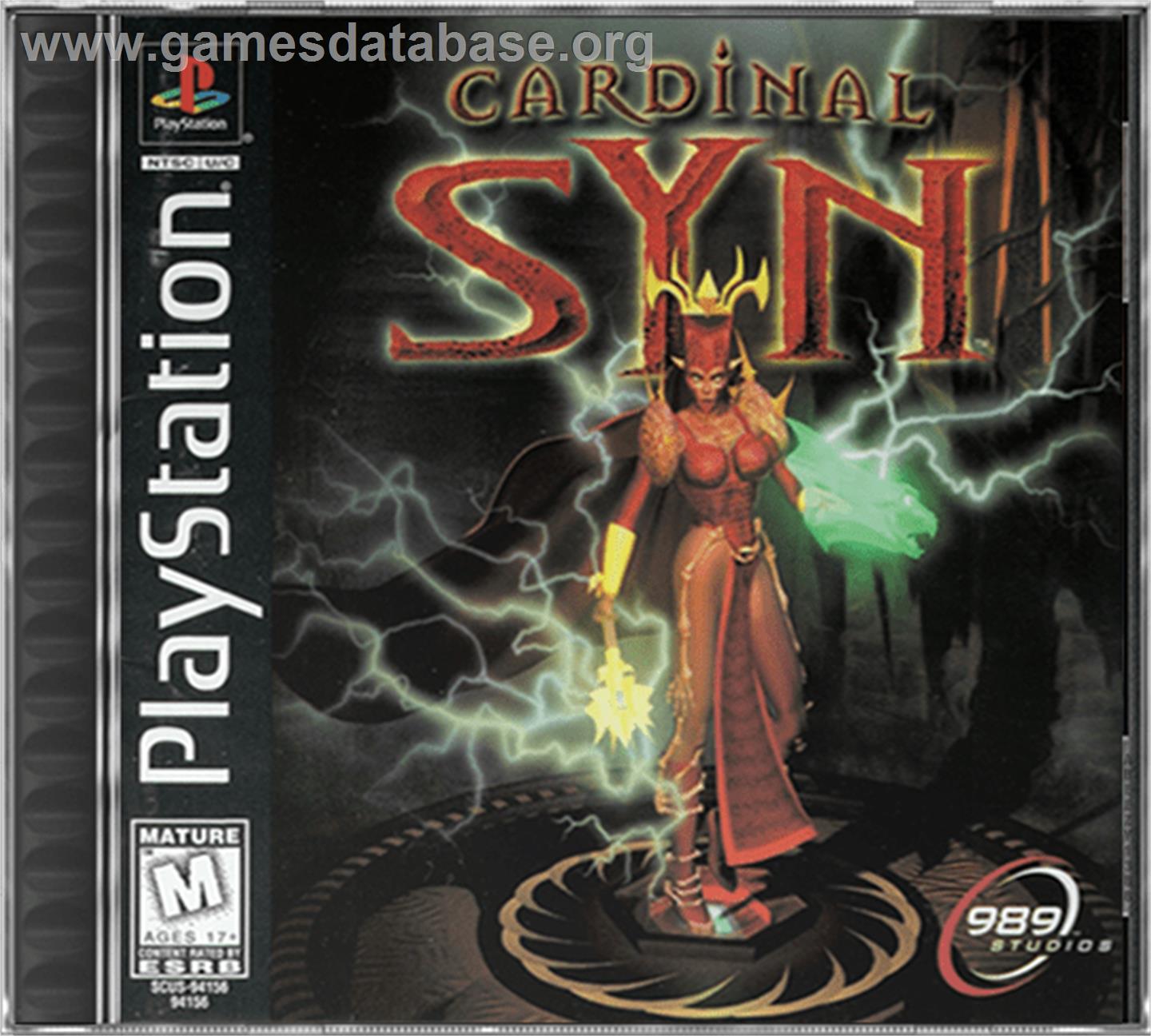 Cardinal Syn - Sony Playstation - Artwork - Box