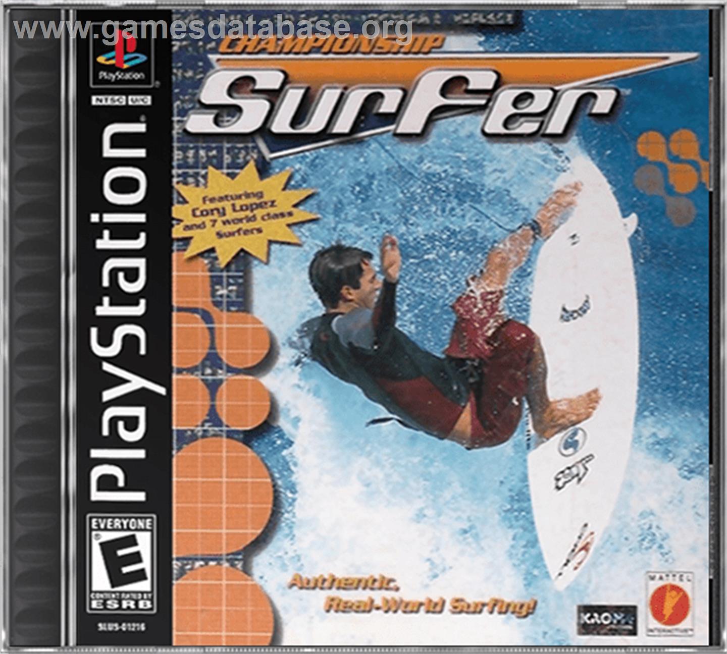 Championship Surfer - Sony Playstation - Artwork - Box