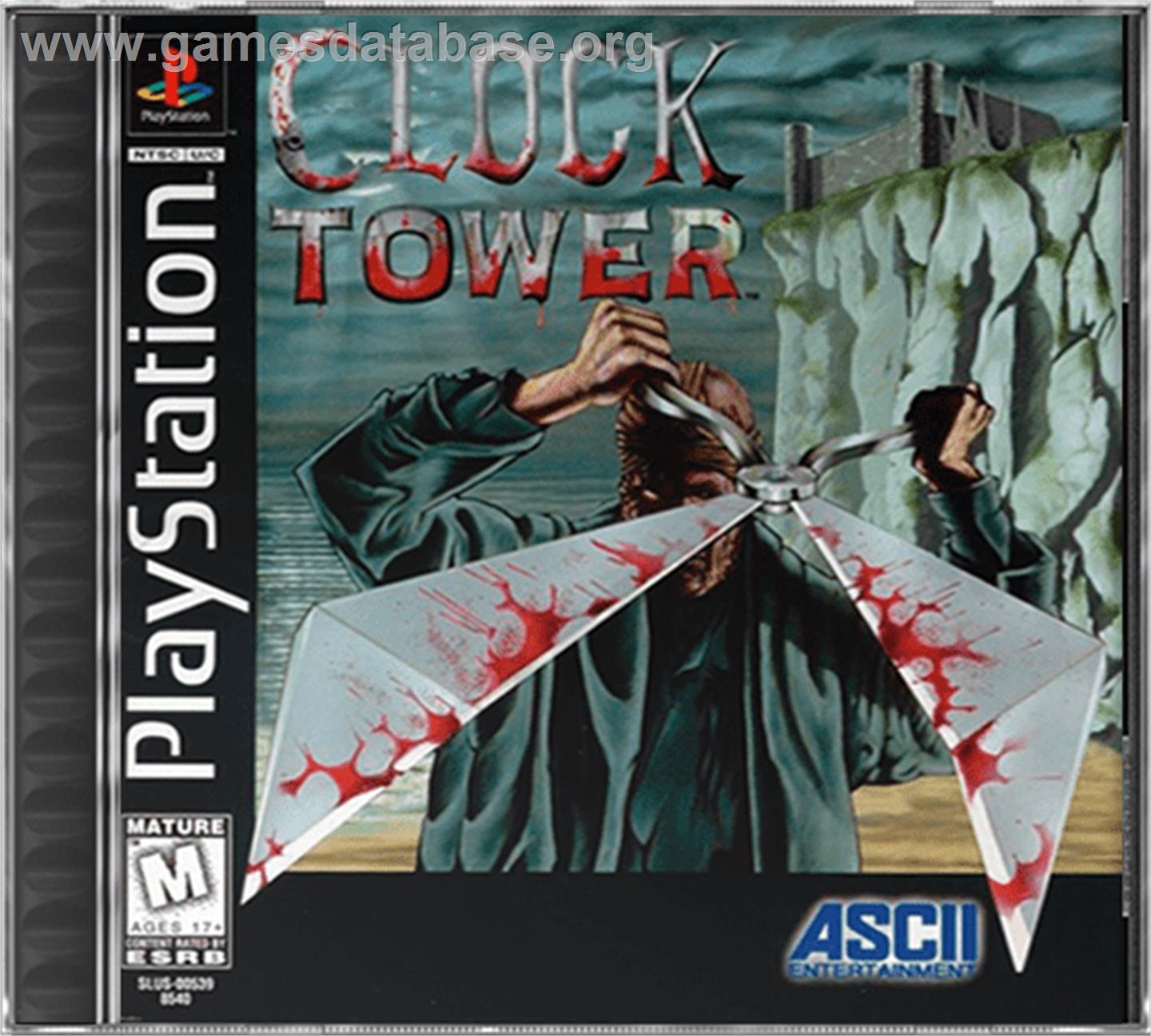 Clock Tower - Sony Playstation - Artwork - Box