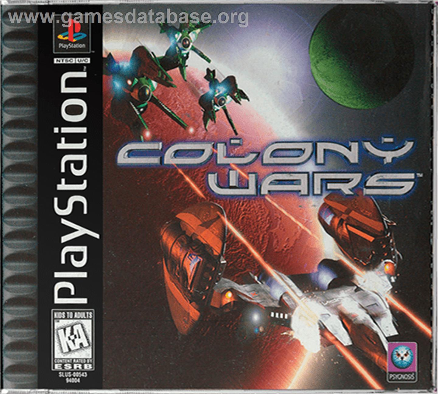 Colony Wars: Vengeance - Sony Playstation - Artwork - Box