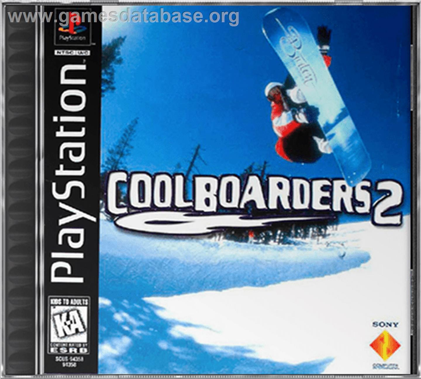 Cool Boarders 2 - Sony Playstation - Artwork - Box