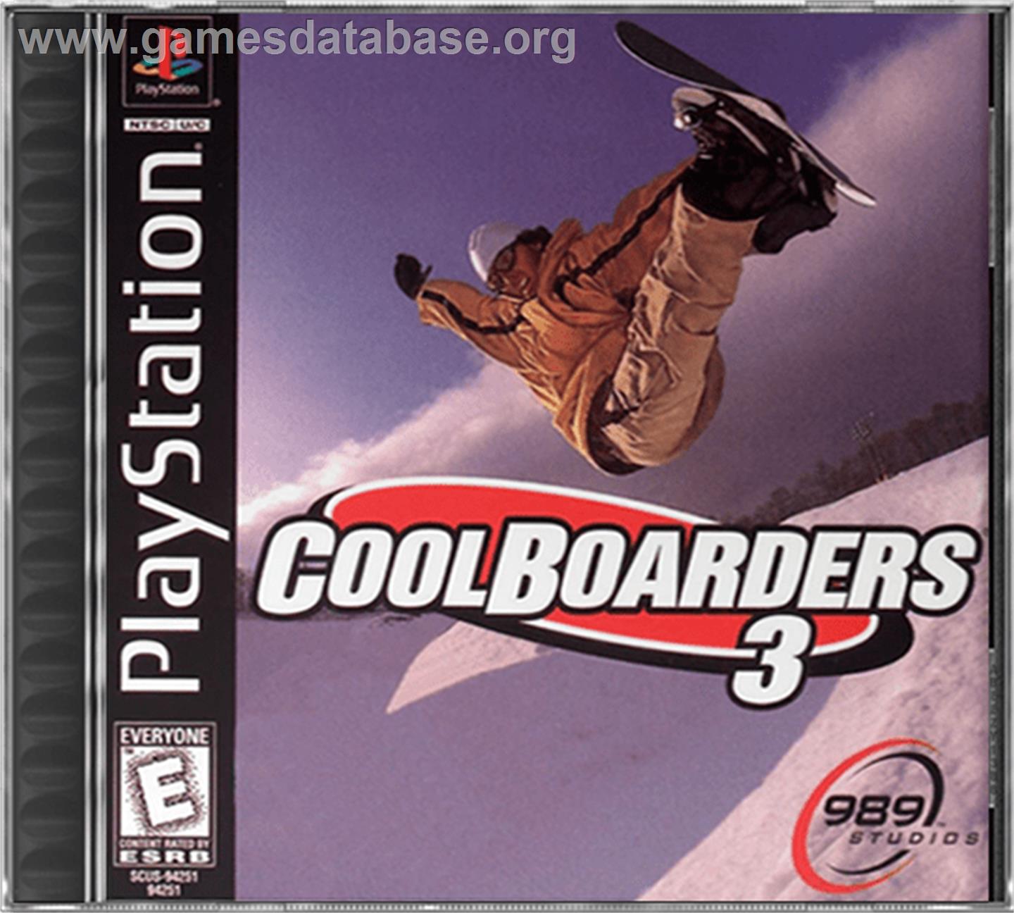 Cool Boarders 3 - Sony Playstation - Artwork - Box
