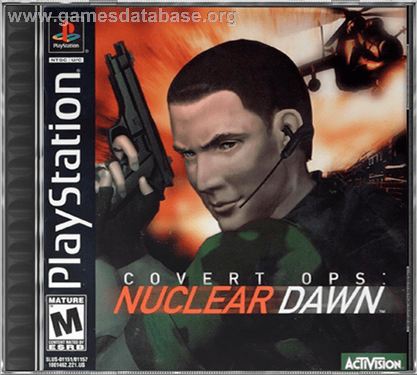 Covert Ops: Nuclear Dawn - Sony Playstation - Artwork - Box