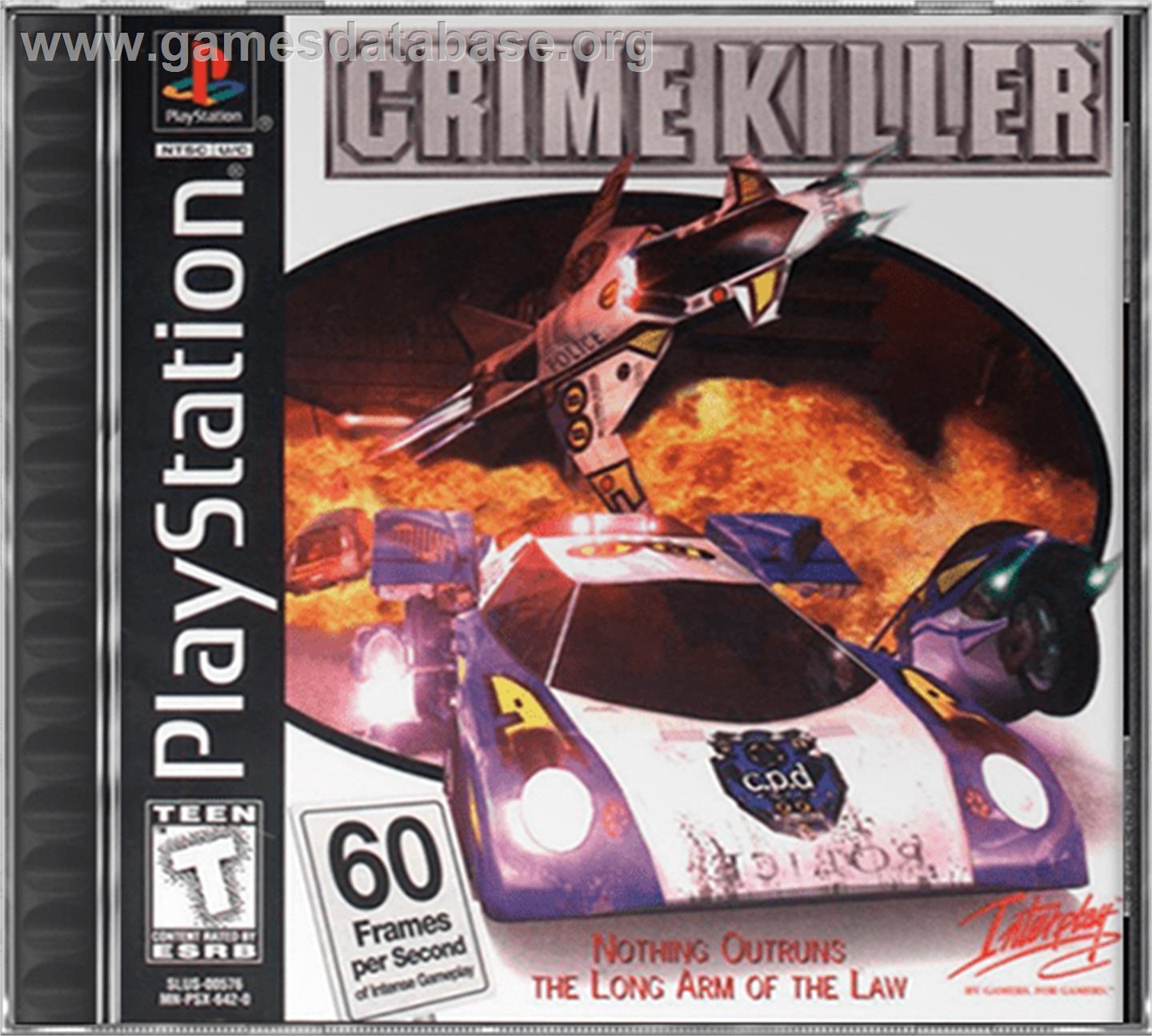 Crime Killer - Sony Playstation - Artwork - Box