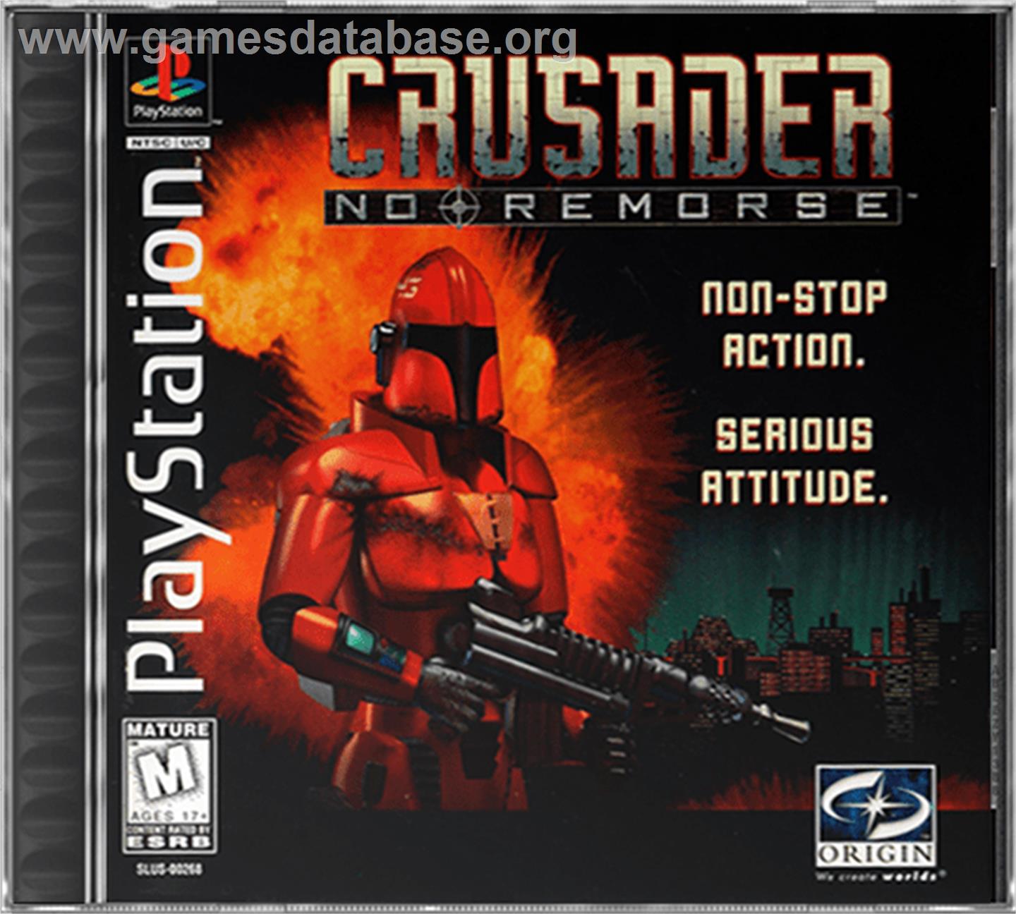 Crusader: No Remorse - Sony Playstation - Artwork - Box