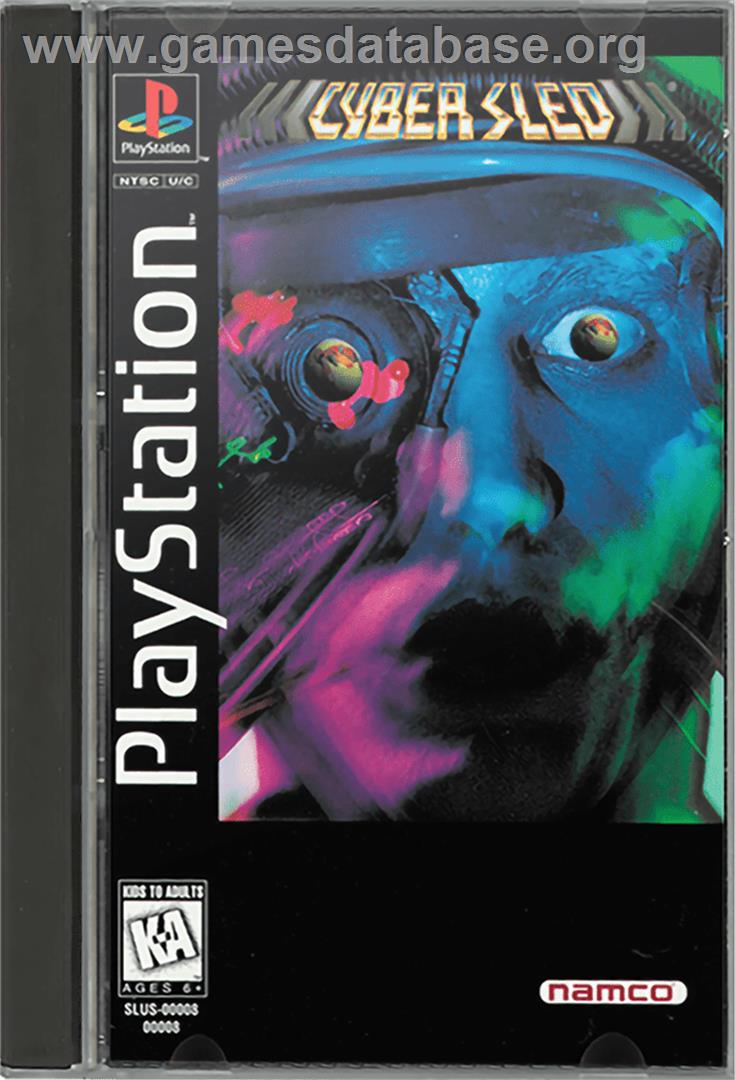 Cyber Sled - Sony Playstation - Artwork - Box