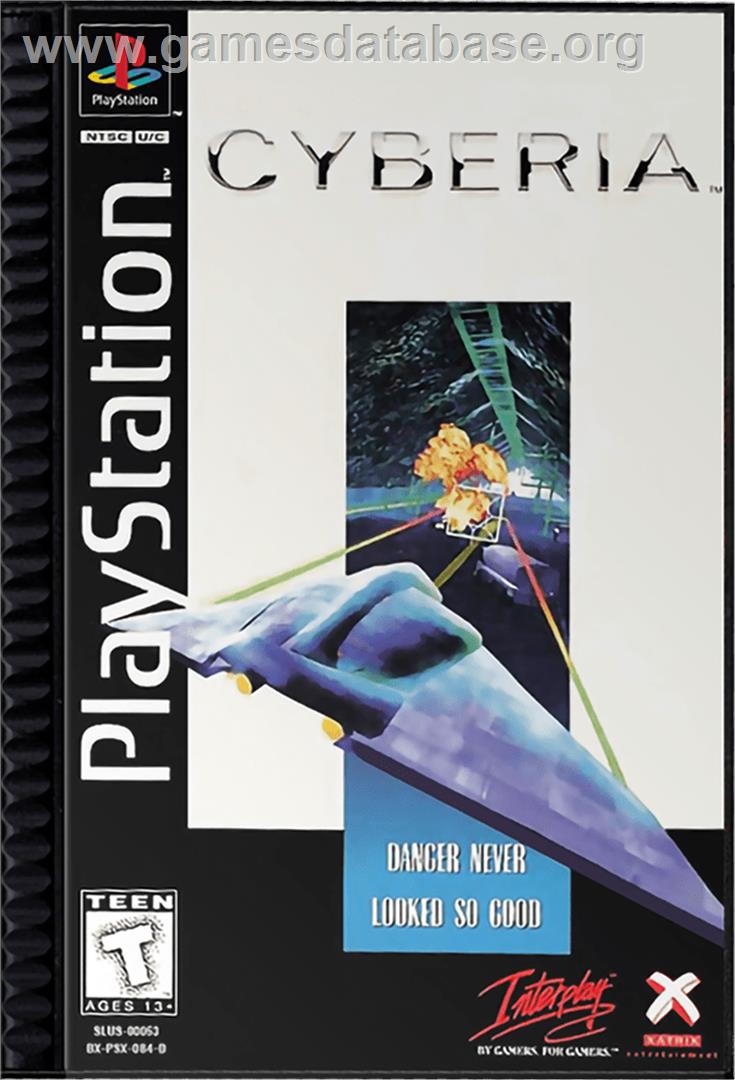 Cyberia - Sony Playstation - Artwork - Box