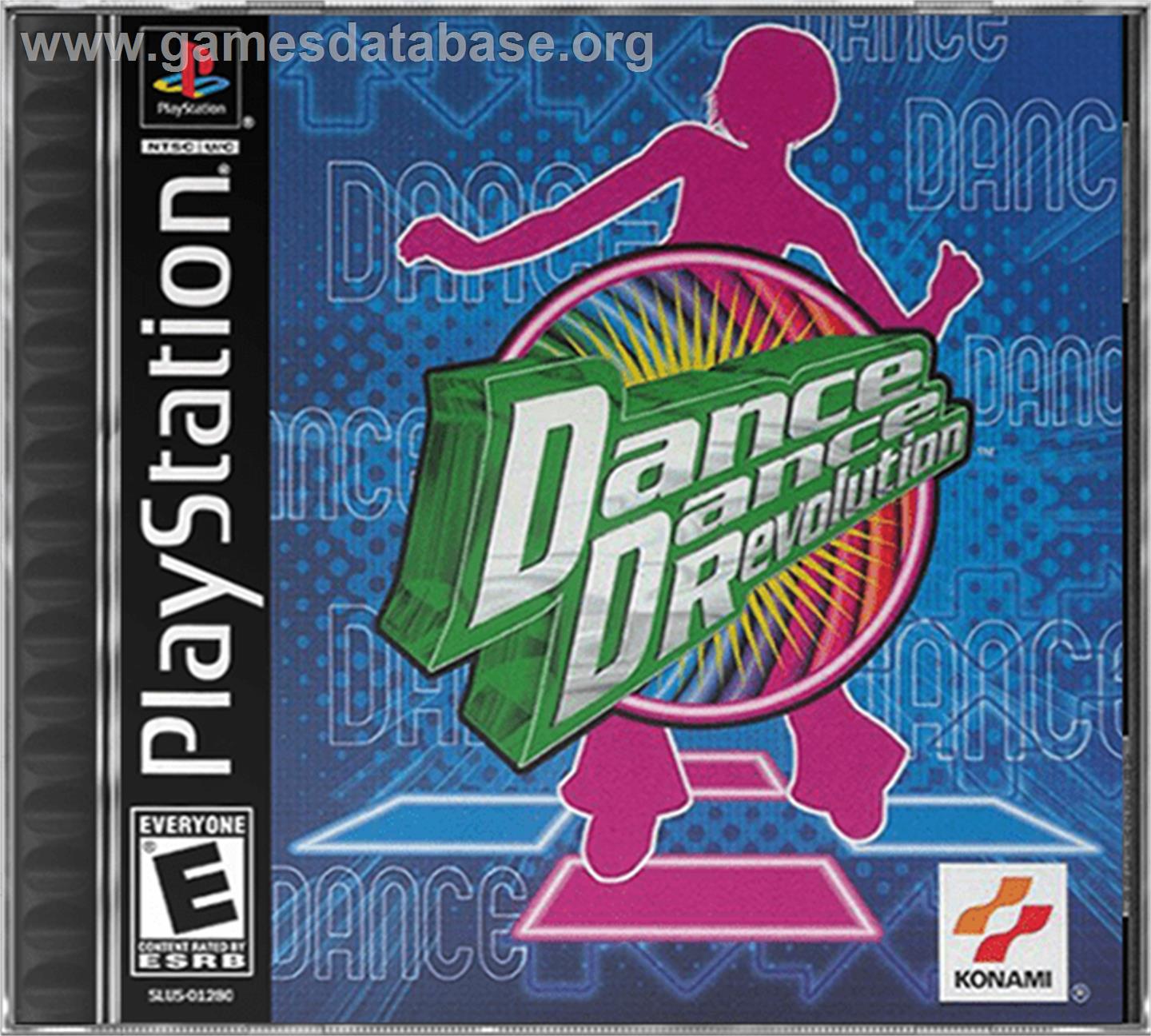 Dance Dance Revolution: Disney Mix - Sony Playstation - Artwork - Box