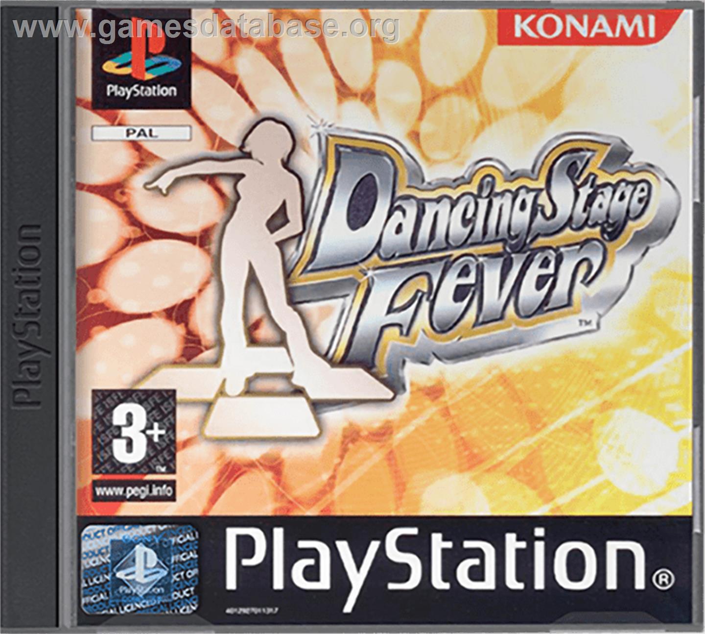 Dancing Stage Fever - Sony Playstation - Artwork - Box