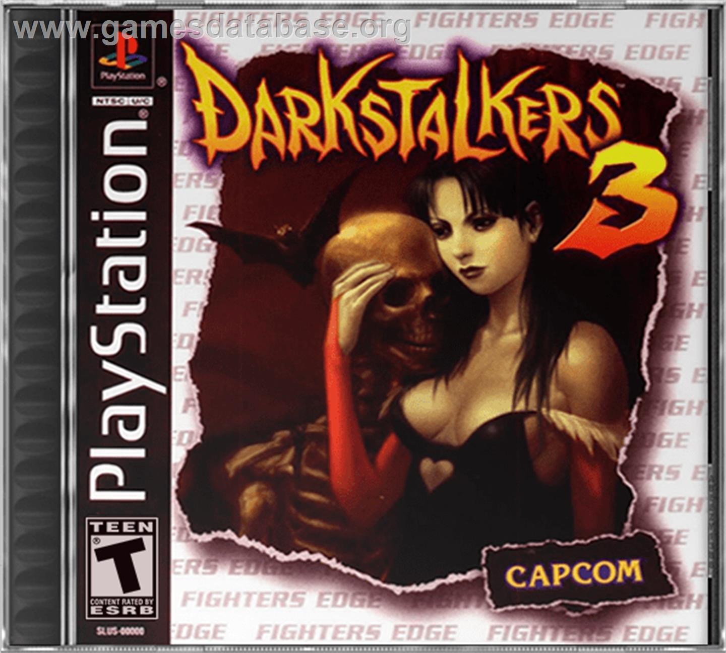 Darkstalkers 3 - Sony Playstation - Artwork - Box