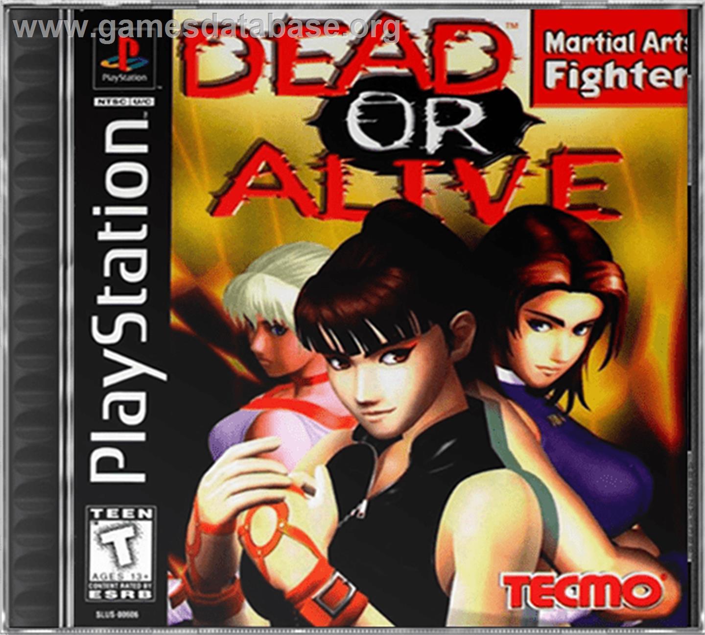 Dead or Alive - Sony Playstation - Artwork - Box