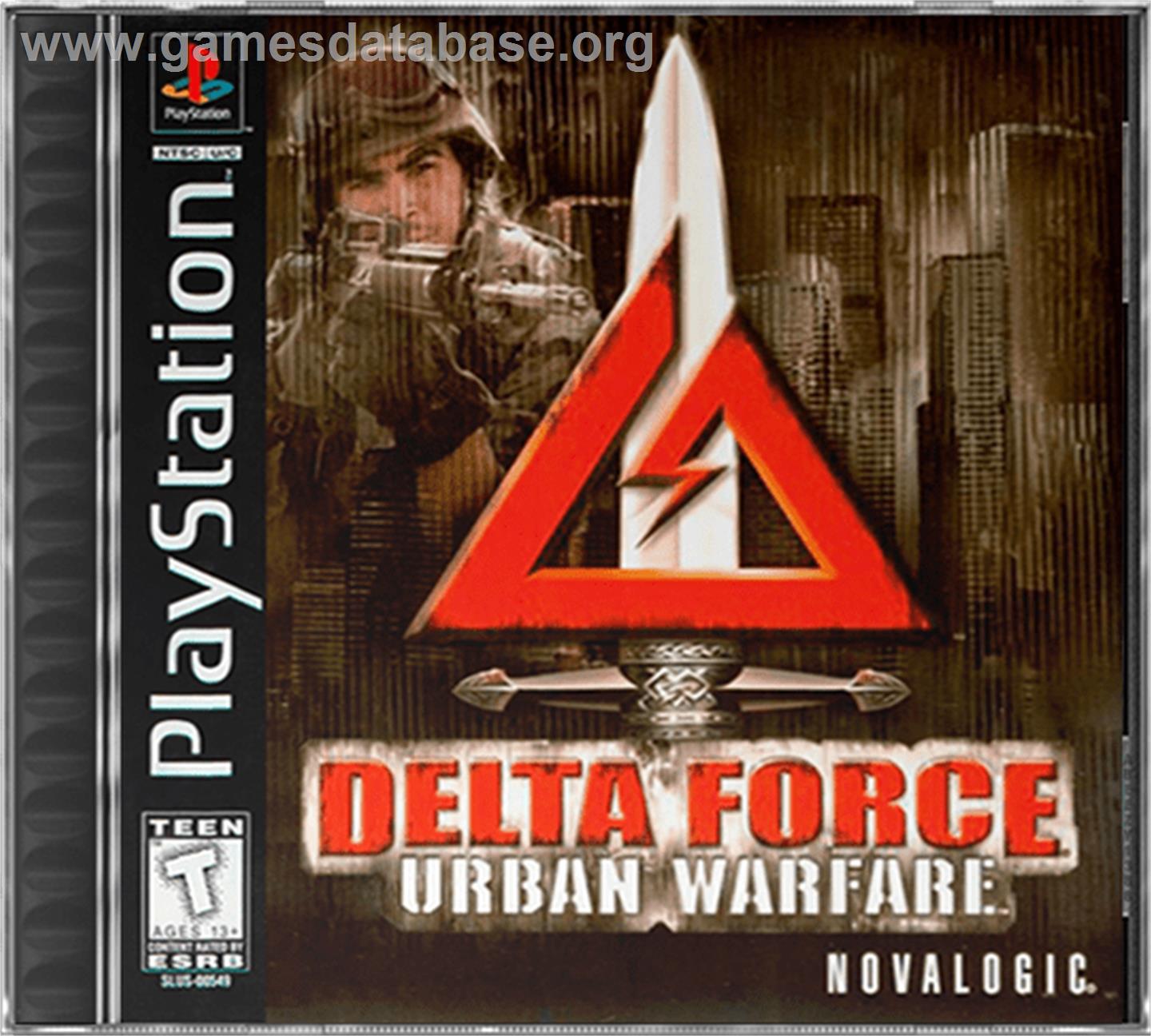 Delta Force: Urban Warfare - Sony Playstation - Artwork - Box