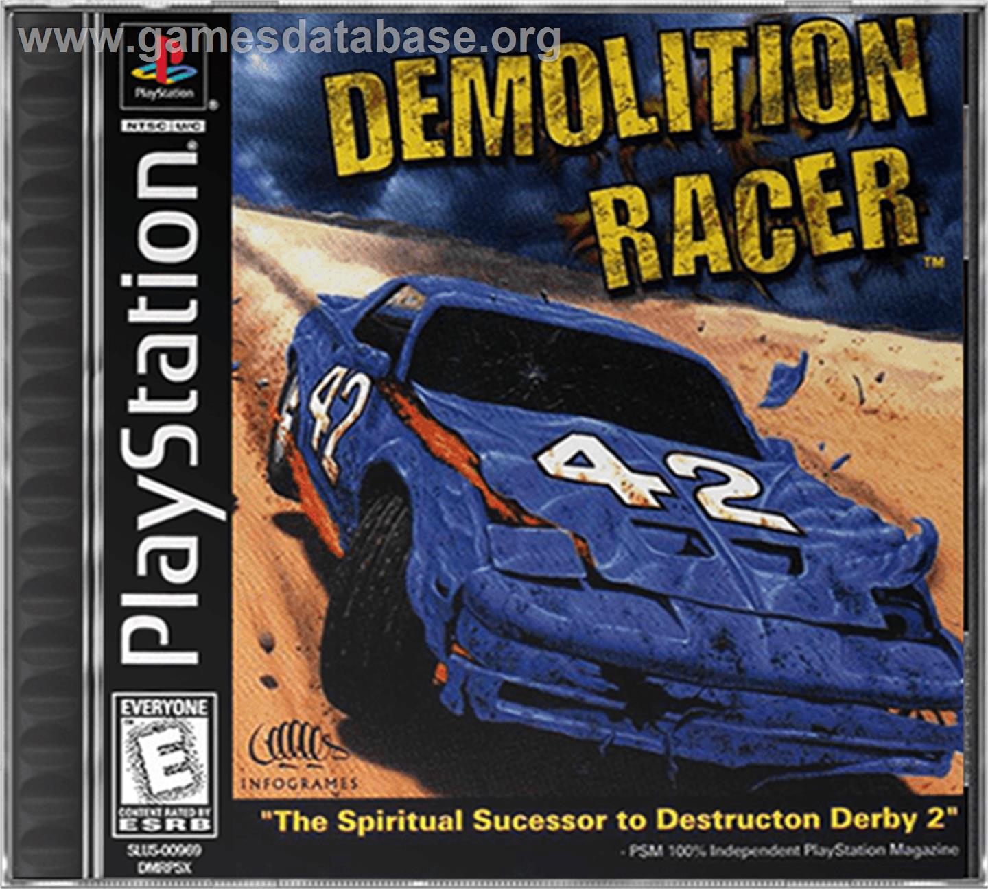 Demolition Racer - Sony Playstation - Artwork - Box