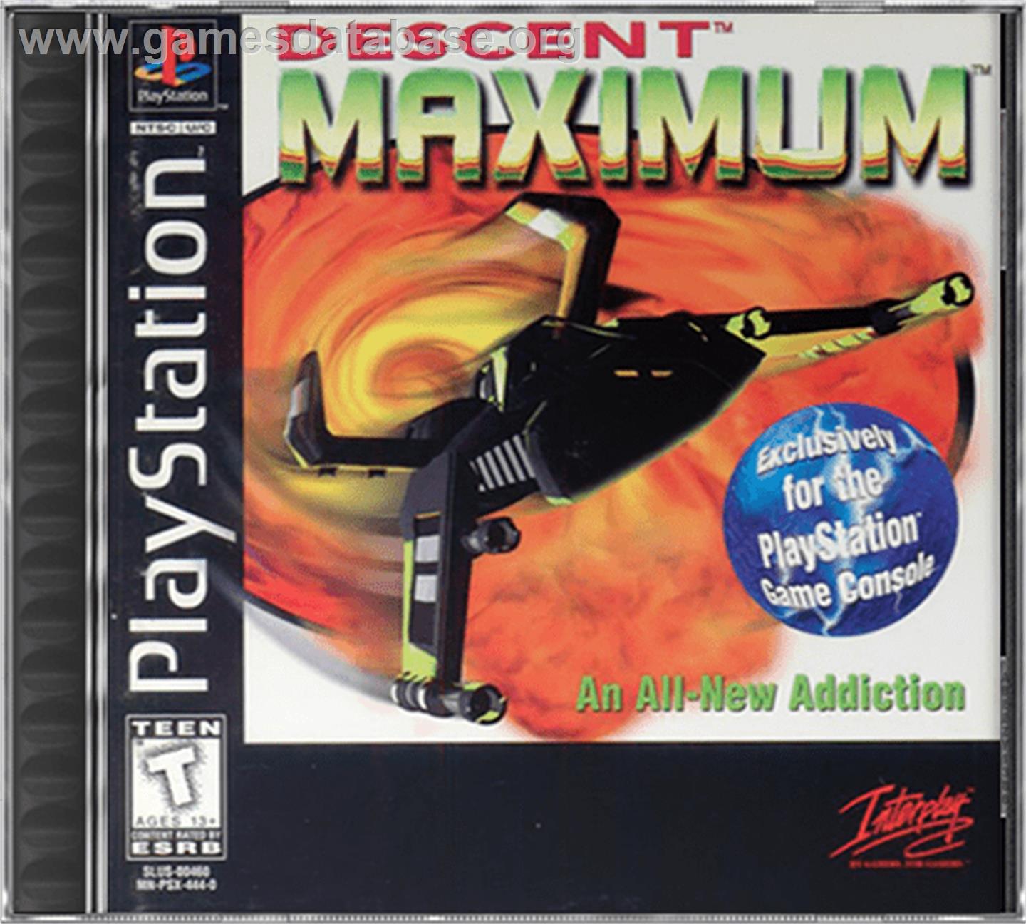 Descent Maximum - Sony Playstation - Artwork - Box