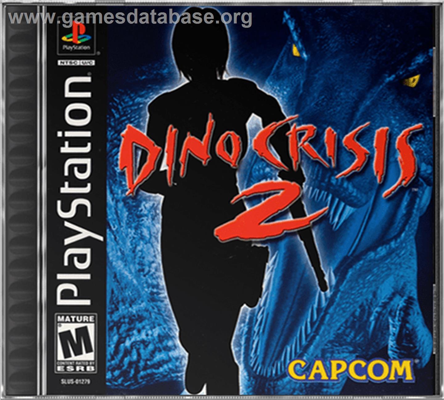 Dino Crisis 2 - Sony Playstation - Artwork - Box
