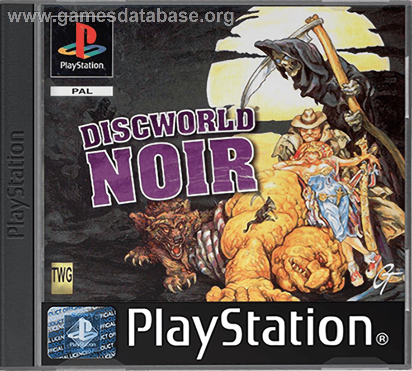 Discworld Noir - Sony Playstation - Artwork - Box