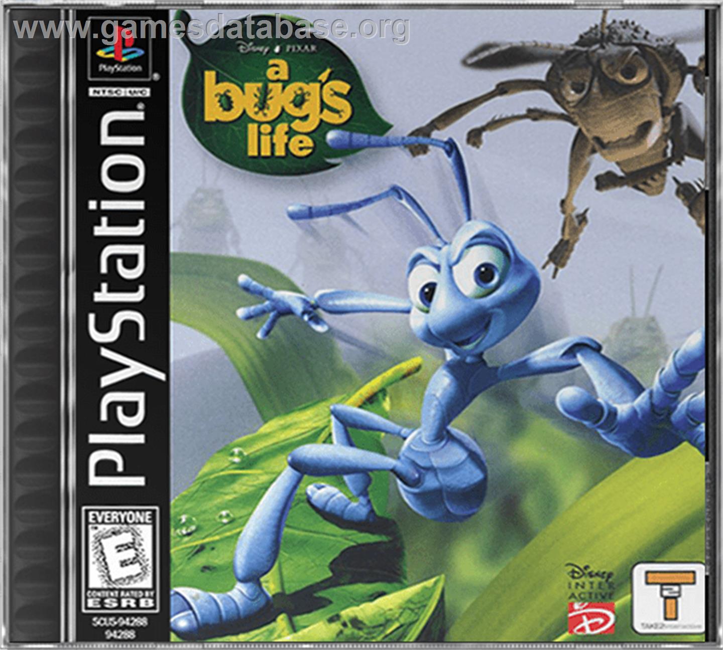 Disney/Pixar A Bug's Life - Sony Playstation - Artwork - Box