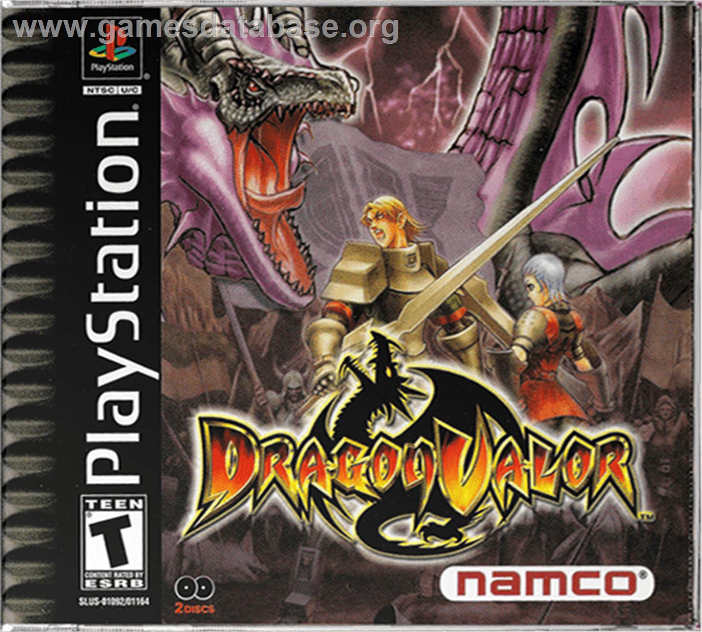 Dragon Valor - Sony Playstation - Artwork - Box