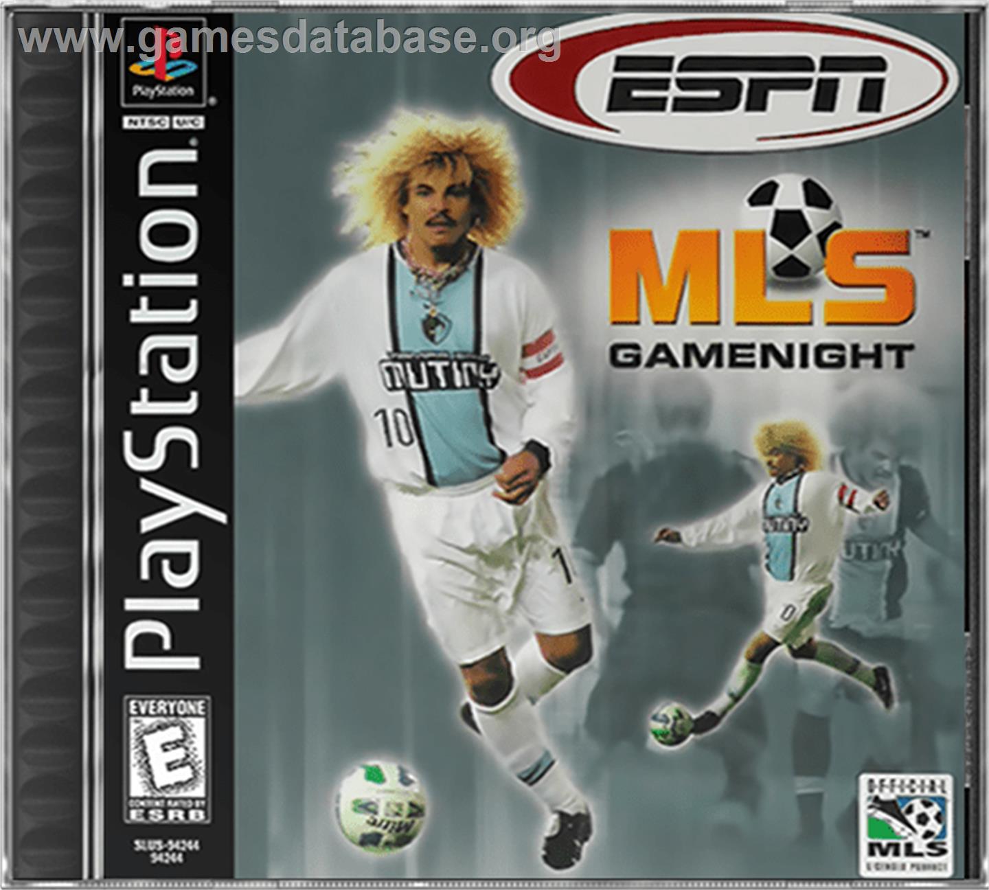 ESPN MLS GameNight - Sony Playstation - Artwork - Box