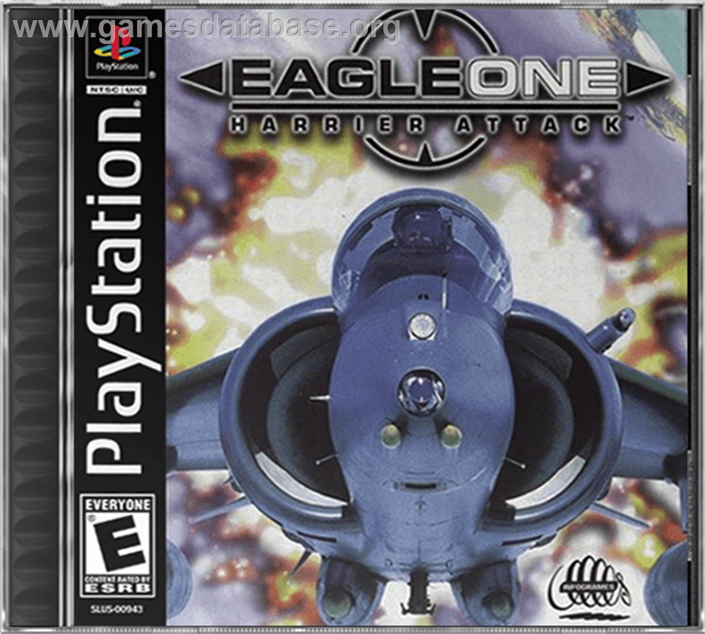 Eagle One: Harrier Attack - Sony Playstation - Artwork - Box