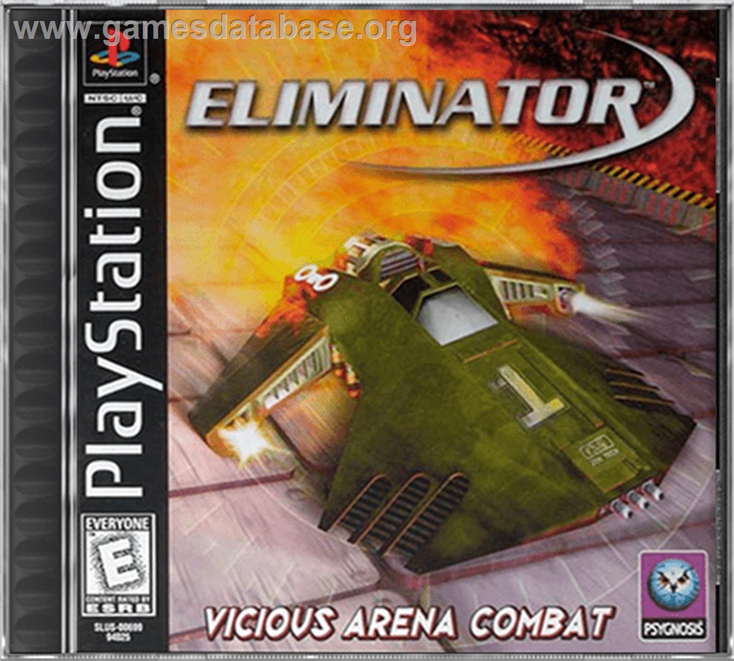 Eliminator - Sony Playstation - Artwork - Box