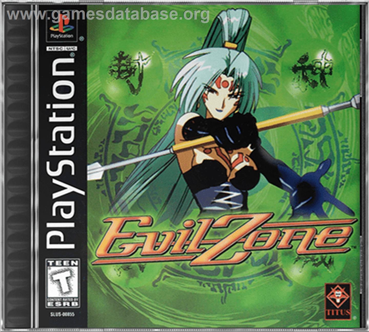 Evil Zone - Sony Playstation - Artwork - Box