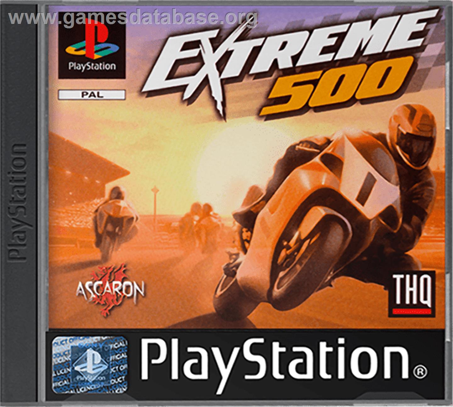 Extreme 500 - Sony Playstation - Artwork - Box