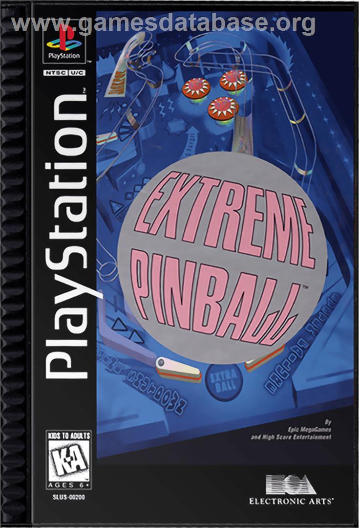 Extreme Pinball - Sony Playstation - Artwork - Box