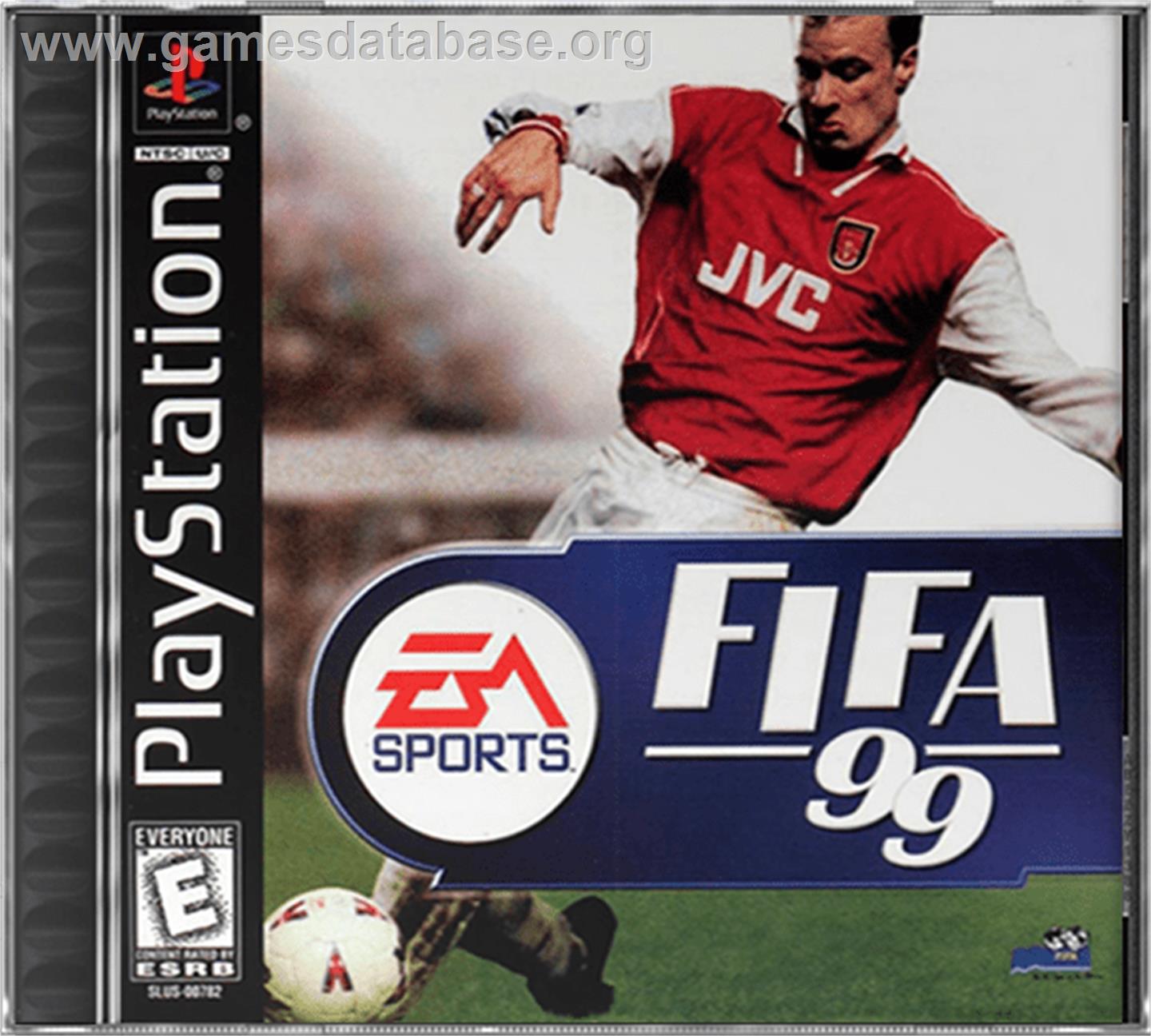FIFA 99 - Sony Playstation - Artwork - Box