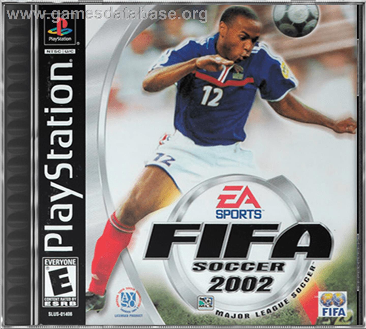 FIFA Soccer 2002 - Sony Playstation - Artwork - Box