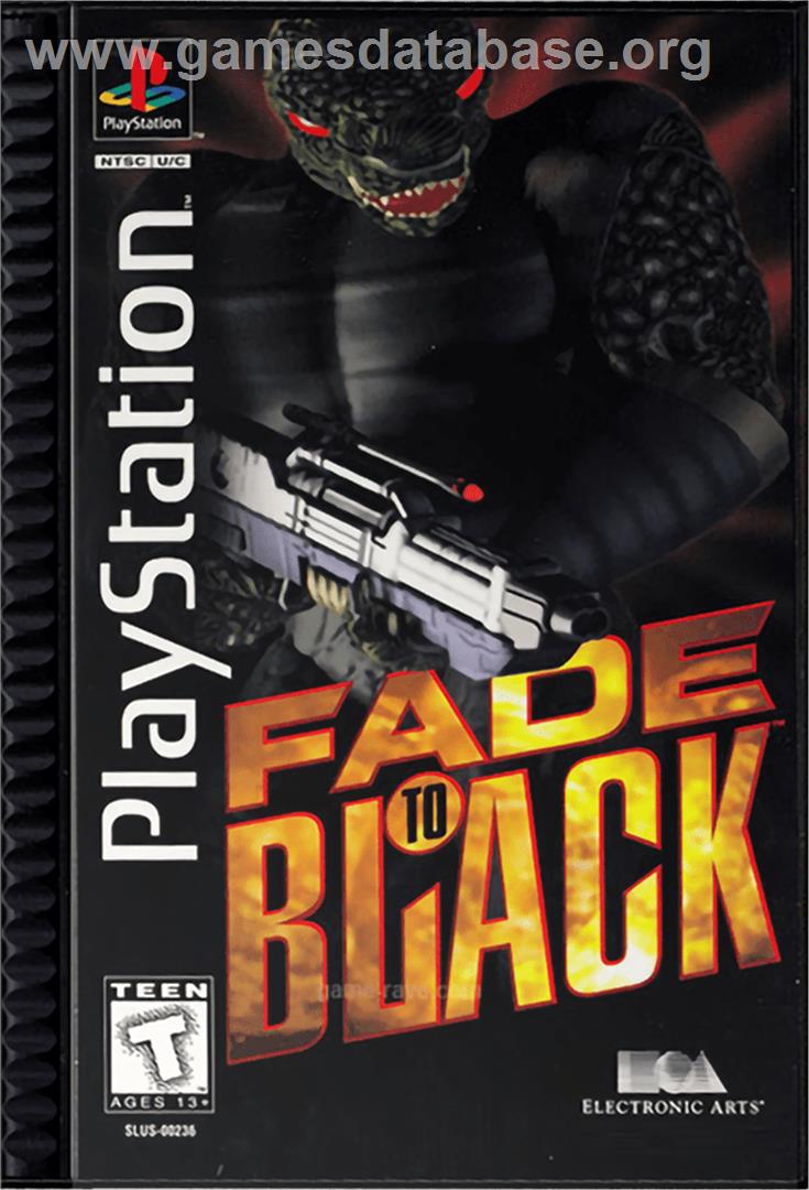 Fade to Black - Sony Playstation - Artwork - Box