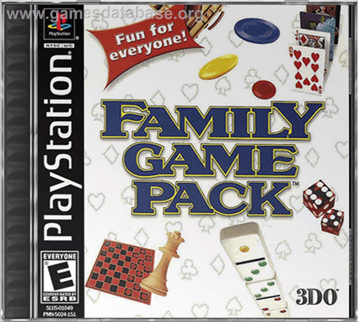 Family Game Pack - Sony Playstation - Artwork - Box