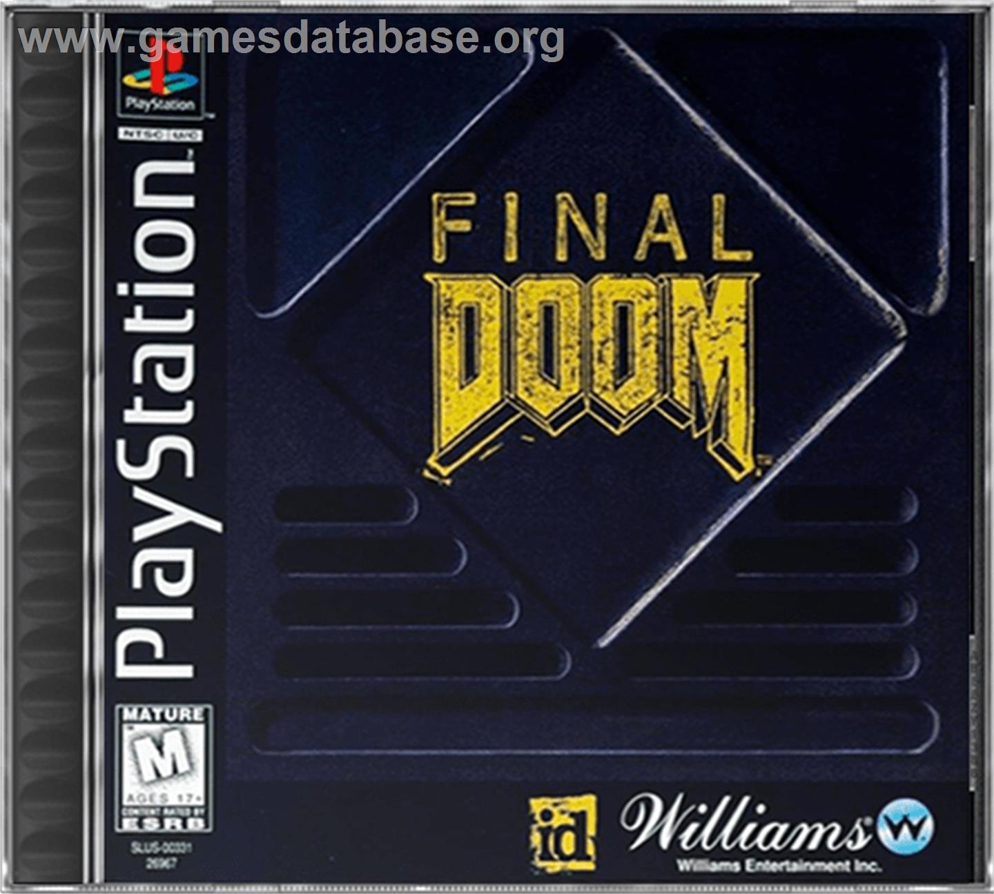 Final DOOM - Sony Playstation - Artwork - Box