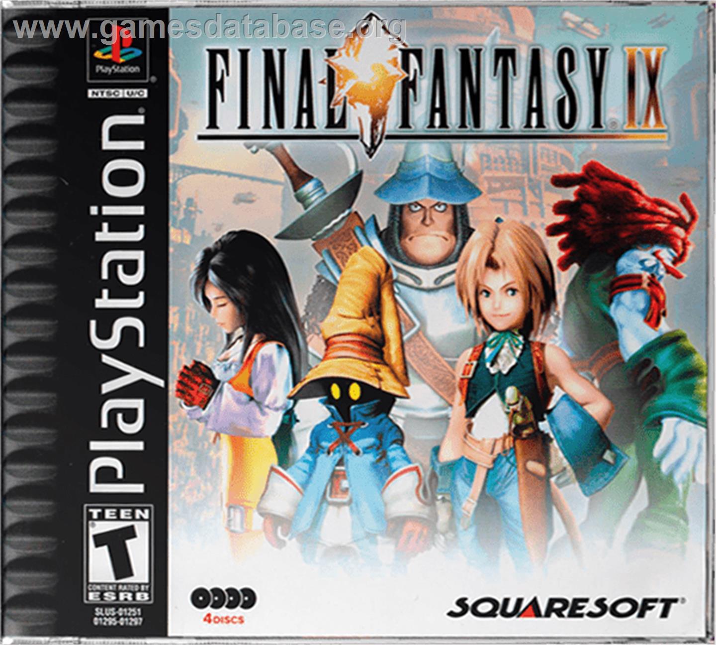 Final Fantasy IX - Sony Playstation - Artwork - Box