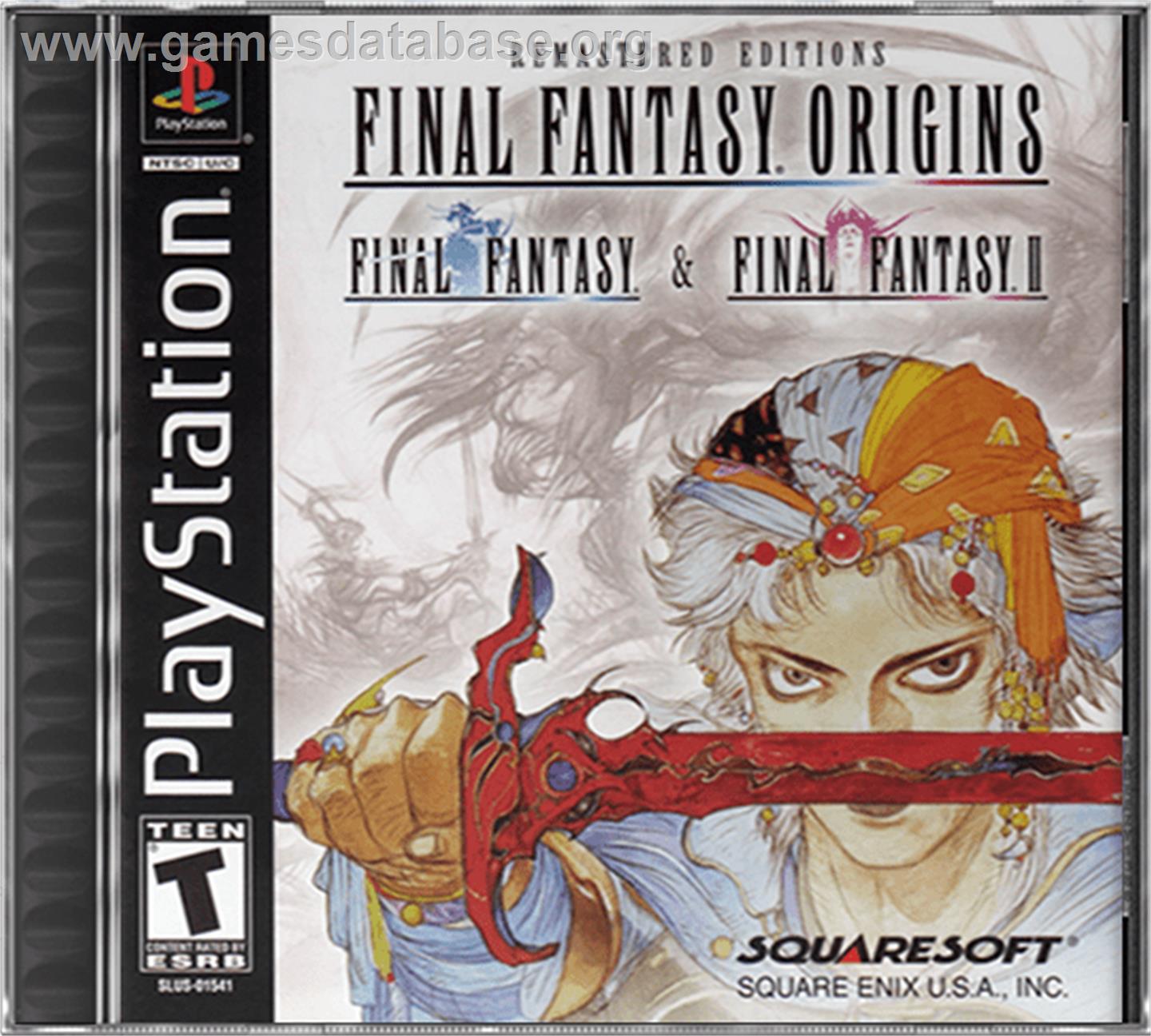 Final Fantasy Origins - Sony Playstation - Artwork - Box